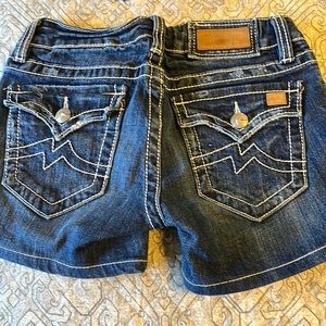 Miss me jeans shorts cut off and hemmed size 27 in great condition